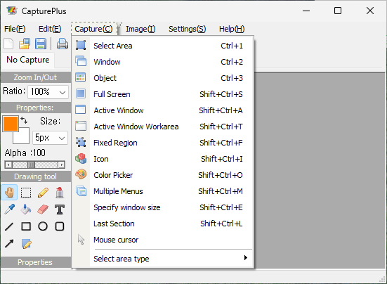 CapturePlus Screenshot